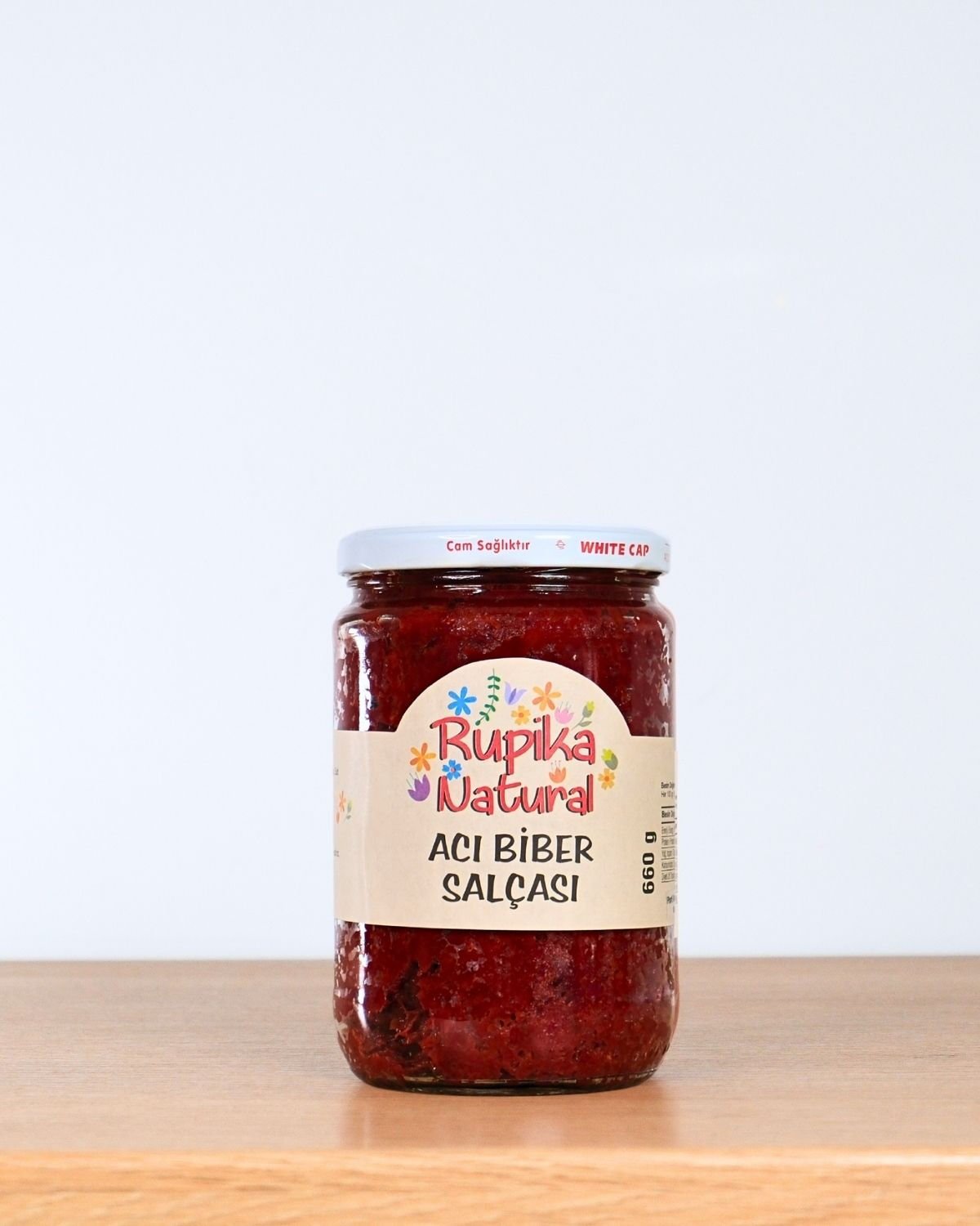 Rupika Natural Acı Biber Salçası 660gr