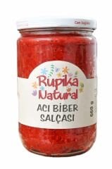 Rupika Natural Acı Biber Salçası 660gr