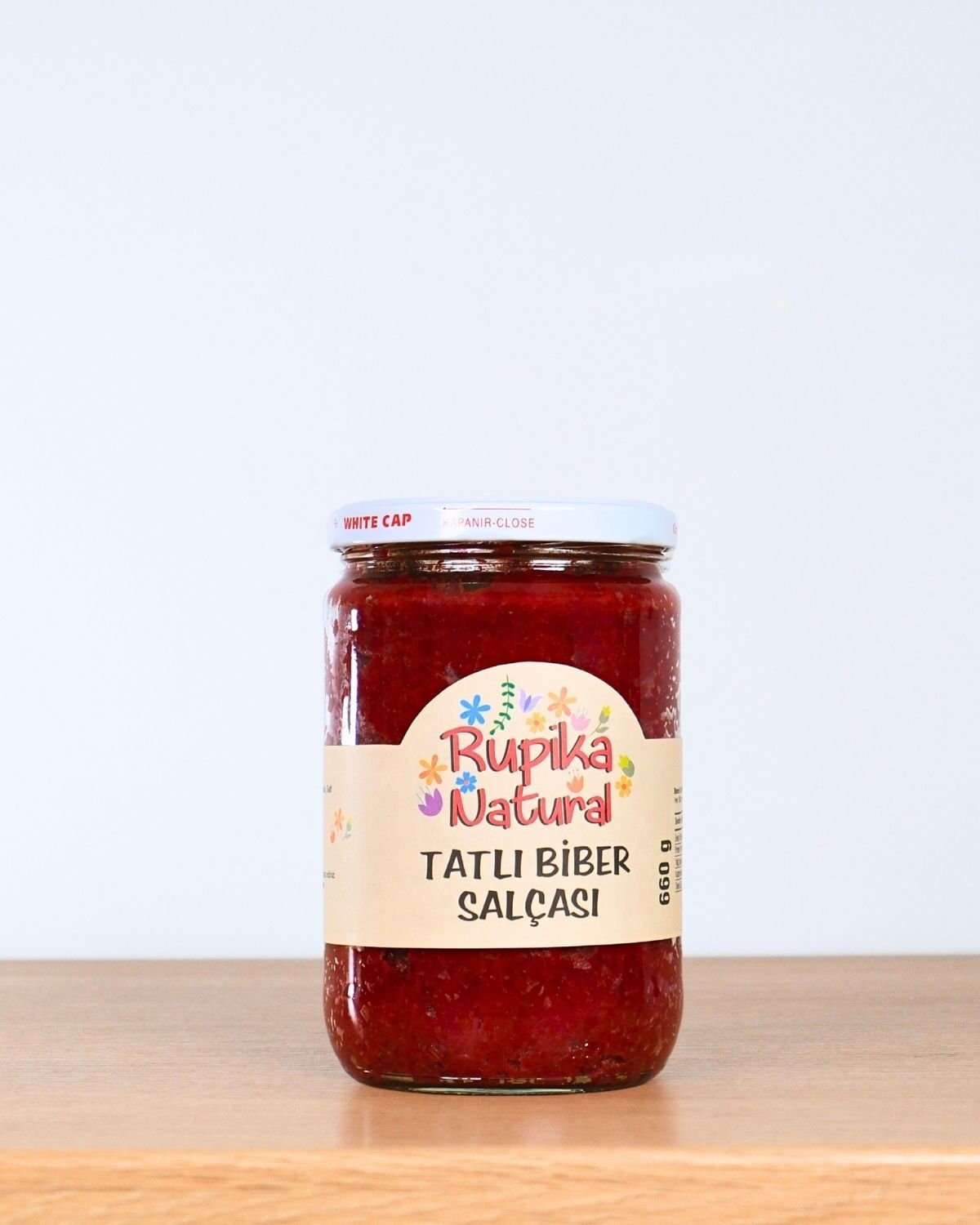 Rupika Natural Tatlı Biber Salçası 660gr