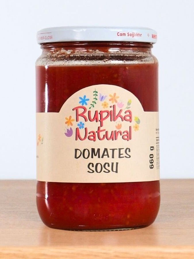 Rupika Natural Domates Sosu 660gr