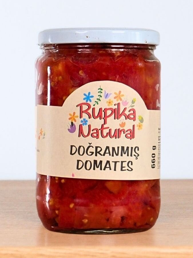 Rupika Natural Doğranmış Domates 660gr